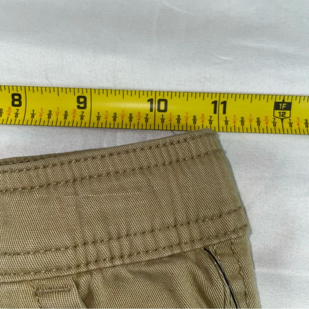 Tommy Hilfiger Boys Khaki Jogger Pants Stretch Twill Tan Size 6 TBSHC16E-232